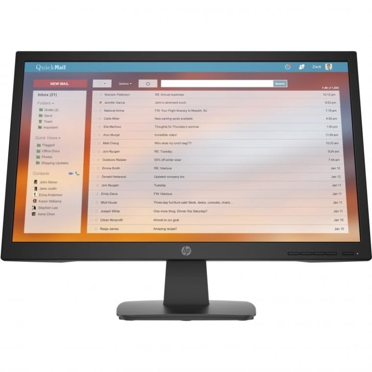 HP P22V G4 21.5" LED FullHD