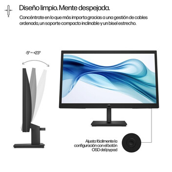 Monitor HP Series 3 Pro 322pv 21.4" 1080p 100Hz VA Mate Flicker Free Low Blue Light VESA HDMI