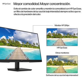 Monitor HP Series 3 Pro 324pv 23.8" 1080p 100Hz VA Low Blue Light Flicker Free Edge LED Micro-Edge Monitor HP Series 3 Pro 324pv 23.8" 1080p 100Hz VA Low Blue Light Flicker Free Edge LED Micro-Edge