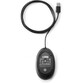 Ratón HP con cable 1000 DPI ambidiestro ergonómico USB óptico Negro Ratón HP con cable 1000 DPI ambidiestro ergonómico USB óptico Negro