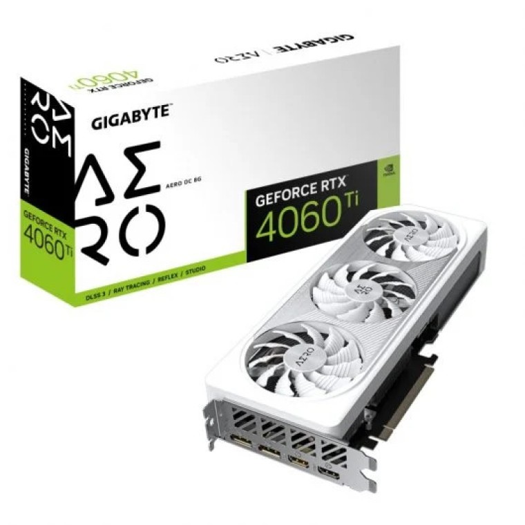 Gigabyte GeForce RTX 4060 Ti AERO OC 8GB GDDR6 DLSS3