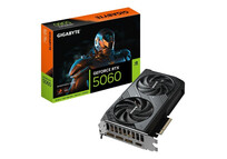 Tarjeta Gráfica Gigabyte GeForce RTX 5060 WINDFORCE OC 8GB GDDR7 Reflex 2 RTX AI DLSS4