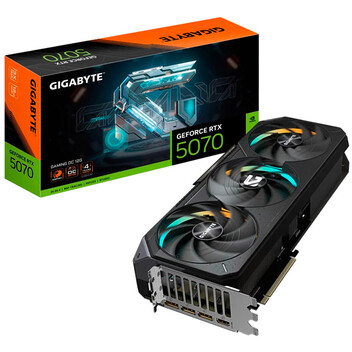 Tarjeta Gráfica Gigabyte GeForce RTX 5070 Ti Gaming OC 16GB GDDR7 DLSS4 Tarjeta Gráfica Gigabyte GeForce RTX 5070 Ti Gaming OC 16GB GDDR7 DLSS4
