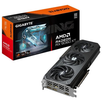 Tarjeta Gráfica Gigabyte AMD Radeon RX 9060 XT GAMING OC 8GB GDDR6 FSR 4 Tarjeta Gráfica Gigabyte AMD Radeon RX 9060 XT GAMING OC 8GB GDDR6 FSR 4