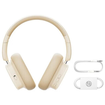 Baseus Bowie H1i Auriculares Bluetooth con Cancelación Activa de Ruido Blancos