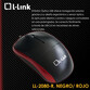 L-link Ll-2080-r Ratón USB Negro/Rojo