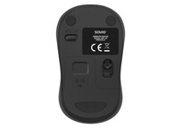Ratón Savio inalámbrico 1000 DPI Bluetooth USB compacto negro receptor incluido