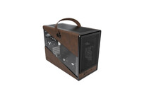 Torre PC Torre MONTECH HERITAGE PRO Black Micro-ATX Ventana USB-C 4x120mm CPU 170mm GPU 400mm