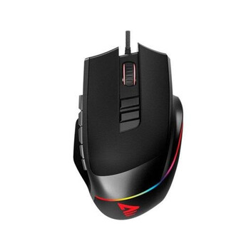 Ratón Savio con cable 12400 DPI RGB LED botones programables para gaming