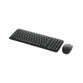 Teclado membrana Logitech MK250 Layout ES Bluetooth compacto y ratón óptico