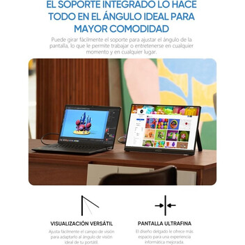 Monitor Arzopa A1 15.6" LED IPS FullHD USB-C