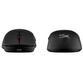 HyperX Pulsefire Saga Pro Ratón Inalámbrico Gaming RGB 12 Botones Negro