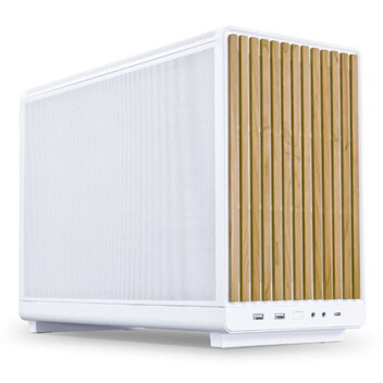 Torre PC Caja PC Lian-Li A4-H2O microATX/micro-ITX Acero Blanca/Madera USB-C 26,3L Torre PC Caja PC Lian-Li A4-H2O microATX/micro-ITX Acero Blanca/Madera USB-C 26,3L
