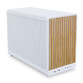 Torre PC Caja PC Lian-Li A4-H2O microATX/micro-ITX Acero Blanca/Madera USB-C 26,3L Torre PC Caja PC Lian-Li A4-H2O microATX/micro-ITX Acero Blanca/Madera USB-C 26,3L