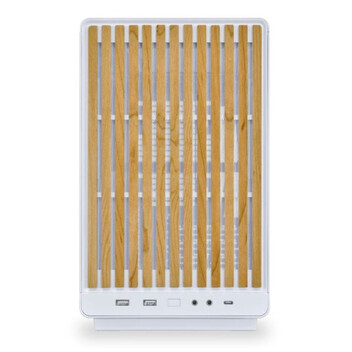 Torre PC Caja PC Lian-Li A4-H2O microATX/micro-ITX Acero Blanca/Madera USB-C 26,3L Torre PC Caja PC Lian-Li A4-H2O microATX/micro-ITX Acero Blanca/Madera USB-C 26,3L