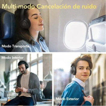 Soundcore Life Tune Auriculares Inalámbricos con Cancelación de Ruido Negros Soundcore Life Tune Auriculares Inalámbricos con Cancelación de Ruido Negros