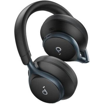Soundcore Space One Auriculares Inalambricos con Cancelación Activa de Ruido Negros