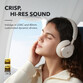 Soundcore Space One Auriculares Inalambricos con Cancelación Activa de Ruido Blancos Soundcore Space One Auriculares Inalambricos con Cancelación Activa de Ruido Blancos