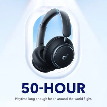 Soundcore Space Q45 Auriculares Inalámbricos con Micrófono Negros Soundcore Space Q45 Auriculares Inalámbricos con Micrófono Negros