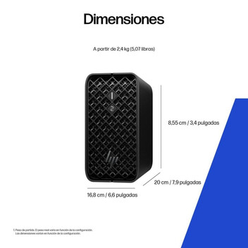 Ordenador Sobremesa PC Sobremesa HP Z2 Mini G1a AMD Ryzen AI Max+ PRO 395 128GB 1TB SSD Windows 11 P