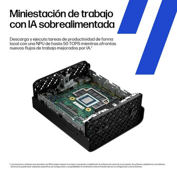 Ordenador Sobremesa PC Sobremesa HP Z2 Mini G1a AMD Ryzen AI Max+ PRO 395 128GB 1TB SSD Windows 11 P