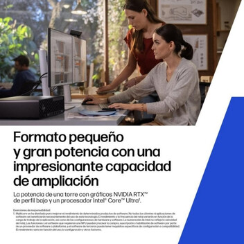 Ordenador Sobremesa PC Sobremesa HP Z2 SFF G1i Intel Core Ultra 7 265 32GB 1TB SSD NVIDIA RTX A400 W