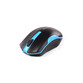 Ratón A4Tech G3-200N Inalámbrico RF 1000 DPI Negro Azul Ambidiestro Ergonomía