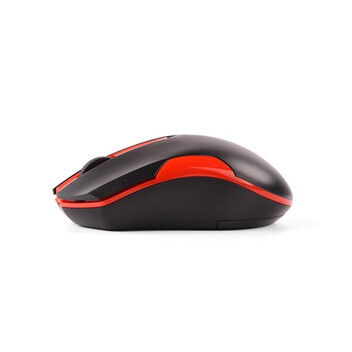 Ratón A4Tech G3-200N inalámbrico RF 1000 DPI negro rojo ambidiestro
