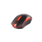 Ratón A4Tech G3-200N inalámbrico RF 1000 DPI negro rojo ambidiestro