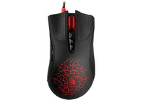 Ratón A4Tech Bloody A90 USB 6200DPI Negro Rojo 8 Botones Iluminado