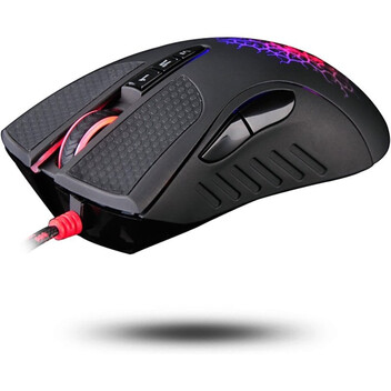 Ratón A4Tech Bloody A90 USB 6200DPI Negro Rojo 8 Botones Iluminado