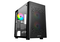 Abysm Danube Inva MX202 Micro Torre Cristal Templado USB-C Negra