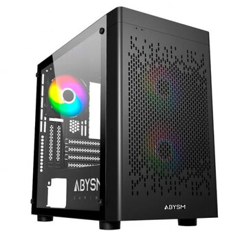 Abysm Danube Inva MX202 Micro Torre Cristal Templado USB-C Negra Abysm Danube Inva MX202 Micro Torre Cristal Templado USB-C Negra