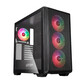 Torre PC Abysm Gaming Danube Kamp BX300 Full Tower Cristal Templado USB-C Negra