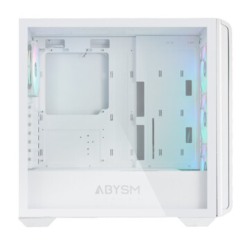 Torre PC Abysm Gaming Danube Kamp BX300 Full Tower Cristal Templado USB-C Blanca