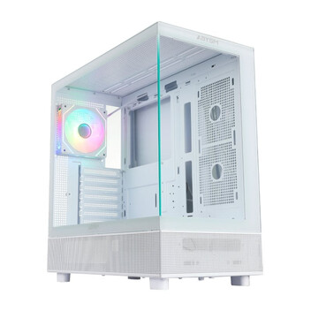 Torre PC Abysm Gaming Danube Sava H400 Full Tower Doble Cristal Templado USB-C Blanca Torre PC Abysm Gaming Danube Sava H400 Full Tower Doble Cristal Templado USB-C Blanca