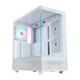 Torre PC Abysm Gaming Danube Sava H400 Full Tower Doble Cristal Templado USB-C Blanca