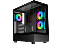 Torre PC Abysm Danube Sava H400 Prime ARGB Cristal Templado USB-C 3.2 Negra