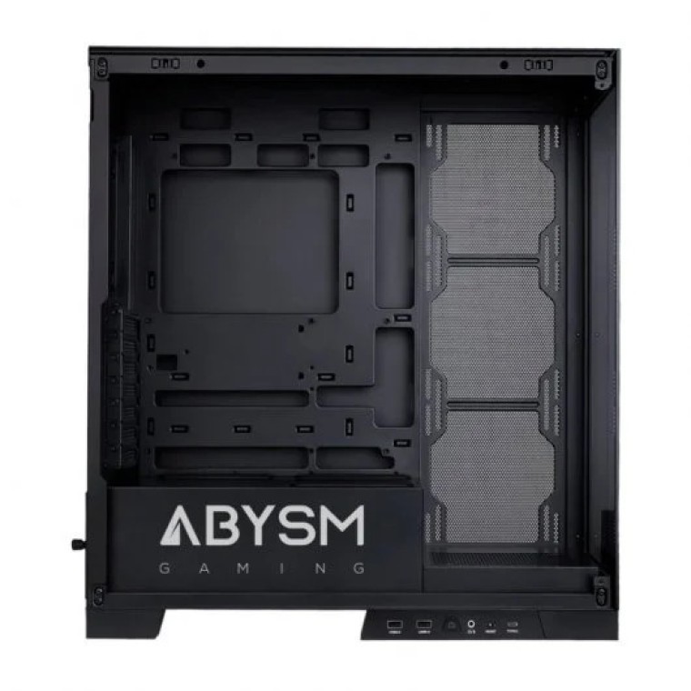 Abysm Gaming Danube Sava H500 Black Caja Cristal Templado USB 3.0 ARGB Negra