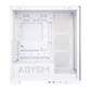 Abysm Gaming Danube Sava H500 White Caja Cristal Templado USB 3.0 ARGB Blanca Abysm Gaming Danube Sava H500 White Caja Cristal Templado USB 3.0 ARGB Blanca