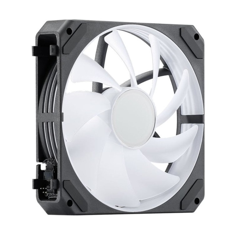 Abysm Arclight 2.0 ARGB Ventilador 120mm PWM con Conexión en Serie Negro Pack 3 Unidades