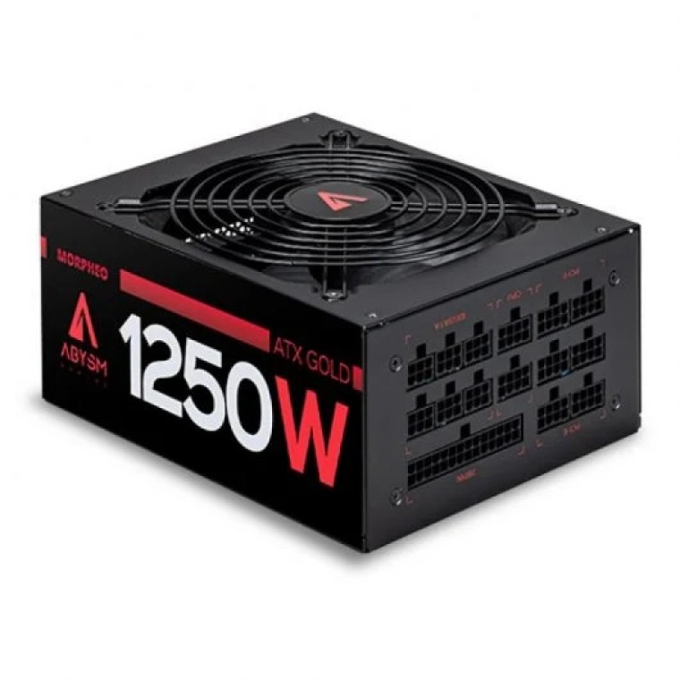 Abysm Gaming Morpheo Fuente de Alimentación ATX 1250W 80 Plus Gold Full Modular