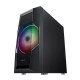 Abysm Gaming Danube Hron Black Caja PC ATX Cristal Templado USB 3.0 Negra