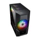 Abysm Gaming Danube Hron Black Caja PC ATX Cristal Templado USB 3.0 Negra