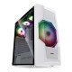 Abysm Gaming Danube Hron White Caja PC ATX Cristal Templado USB 3.0 Blanca