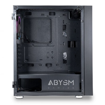 Abysm Gaming Danube Kamp ARGB Caja PC ATX Cristal Templado USB 3.0 Negra