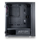 Abysm Gaming Danube Kamp ARGB Caja PC ATX Cristal Templado USB 3.0 Negra