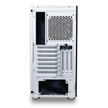 Abysm Gaming Danube Kamp ARGB Caja PC ATX Cristal Templado USB 3.0 Blanca