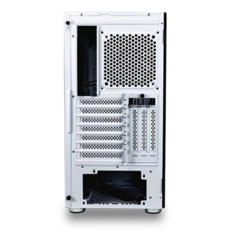 Abysm Gaming Danube Kamp ARGB Caja PC ATX Cristal Templado USB 3.0 Blanca