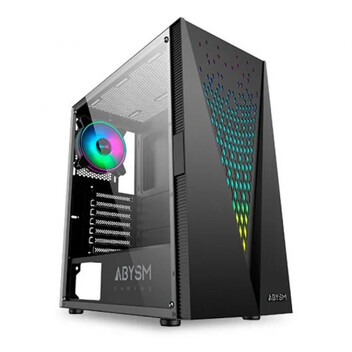 Abysm Gaming Danube Kolpa ARGB Caja PC ATX Cristal Templado USB 3.0 Negro Abysm Gaming Danube Kolpa ARGB Caja PC ATX Cristal Templado USB 3.0 Negro